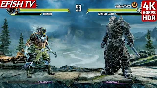 Chief is back! Thunder vs General Raam (Hardest AI) - Killer Instinct