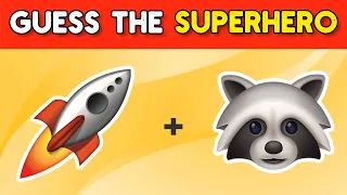 Can you Guess the Superhero by Emoji / Emoji Quiz/ Superhero Quiz