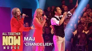 All Together Now Norge | Maj performs a trio version of Chandelier by Sia | TVNorge
