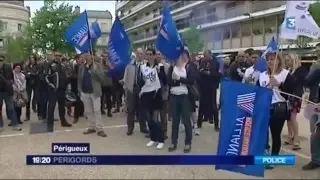 Manifestation contre les violences anti-flic du 18 mai 2016 à Périgueux
