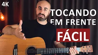 Como tocar: "Tocando em Frente" | Eduardo Costa / Almir Sater | Facilitada para Iniciante | 4K