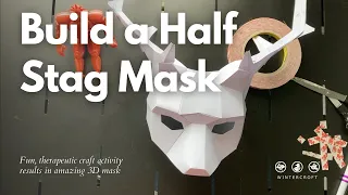 How to Build a Wintercroft Half Stag Mask