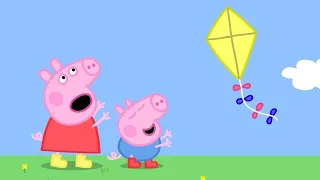 Peppa lässt einen Drachen steigen! | Cartoons für Kinder