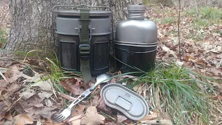 HEAVY COVER MESS KIT / COOKING / BOUNDLESS VOYAGE CANTEEN STOVE