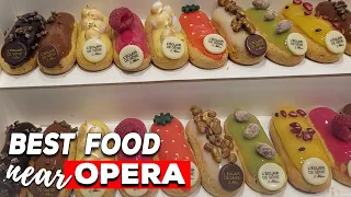 We Tried 10 Street Food near the OPÉRA in Paris (Cheap Eats)