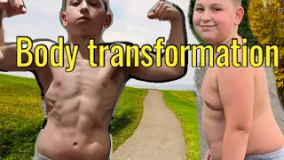 Morbidly obese 12 year old at risk of heart failure to Future IFBB pro bodybuilder aged 13