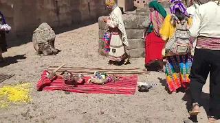 MATRIMONIO ANDINO - Masachakuy: Ceremonia central (4) Sicuani Cusco 2024