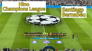 Hino da Champions League - Real Madrid x Manchester City (Semi final 2023 Santiago Bernabeu)