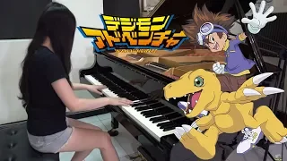 【Ru's Piano】DIGIMON OP1「Butter-Fly / 和田光司」| 數碼寶貝 Piano Cover | 動漫音樂♫
