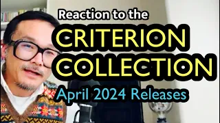 Daisuke’s reaction to the CRITERION COLLECTION April 2024 Releases Announcement