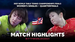 Suh Hyowon v Sun Yingsha | 2021 World Table Tennis Championships Finals | WS | QF