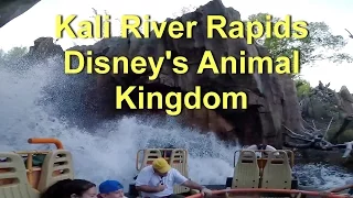 Kali River Rapids On Ride POV Walt Disney World, Disney's Animal Kingdom GoPro HD