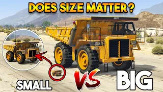 GTA 5 ONLINE : SMALL DUMP VS BIG DUMP (DOES SIZE MATTER?)