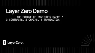 Layer Zero Demo | The Future of Omnichain dApps | 3 contracts. 2 Chains. 1 Transaction