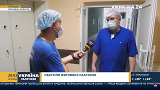 Сюжет об обстреле жилого дома в Красногоровке, комментарий пострадавшего