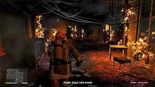 GTA V The Bureau Raid (Fire Crew) | Mission 58 #swarley #Mission58