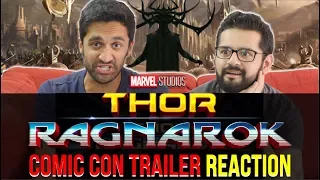 Thor Ragnarok - Comic Con 2017 Trailer Reaction