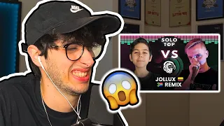 BLACKROLL REACTS to JOLLUX VS REMIX | Online World Beatbox Championship 2022 | TOP 16 SOLO BATTLE