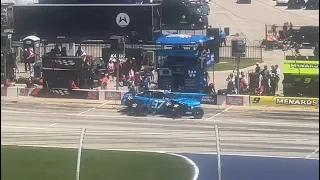 Shane van Gisbergen’s pit stops at Texas for NASCAR Xfinity Series race (view from the stands)