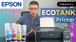 Printing-freedom? Test The Epson Ecotank ET-1810 | Unboxing, Setup & Review