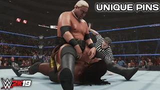 WWE 2K19 Top 10 Finishers w/ Unique pin animations