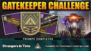 Gatekeeper Challenge / Strangers in Time Challenge / Vault of Glass Raid