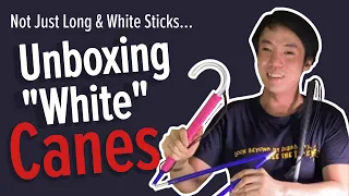 Do Blind People Only Use "White" Canes? Unboxing $250 Custom Canes...