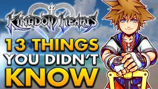 13 Interesting Things You Didn't Know About Kingdom Hearts