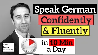 Learn to Speak German Confidently in 10 Minutes a Day - Verb: braten (to roast/fry)