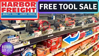 Harbor Freight Tools FREE Tool Deal and March Clearance