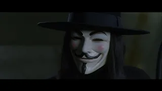 Evey and V Kiss - V for Vendetta (2005) - Movie Clip HD Scene