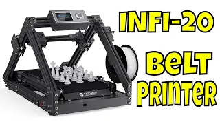 First Look at the $850 SainSmart INFI-20 Belt 3D Printer