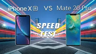 iPhone Xr vs Huawei Mate 20 Pro: Speed Test