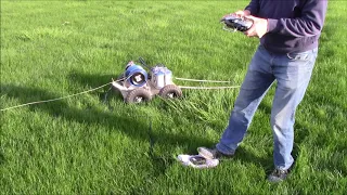 RC Sailplane Winch Launch Demo