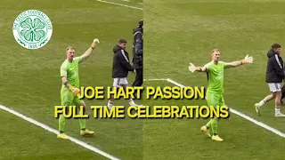 JOE HART CELTIC PASSION!!! FULL TIME CELTIC 2-1 DUNDEE