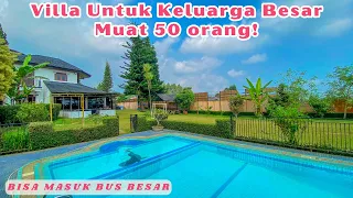 VILLA PUNCAK BOGOR || VILLA ALHUDA || REVIEW VILLA  || KAPASITAS 50 ORANG || VILLA MURAH