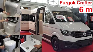 Furgok XPACE 600 Crafter 6 m VW Premium Motorhome at La Marca @ f.re.e 2024 free – camper interview