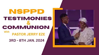 NSPPD TESTIMONIES & COMMUNION