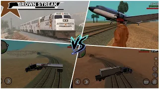 Train VS Heavy Vehicle | GTA SA | Gaming Bite