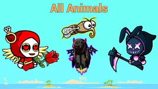 Valentines Reaper And Easter Reaper And All Animals Evolution (EvoWorld.io)