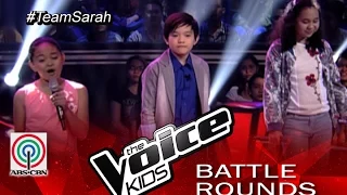 The Voice Kids Philippines 2015 Battle Performance: “Pyramid” Gift vs Francis vs Terese