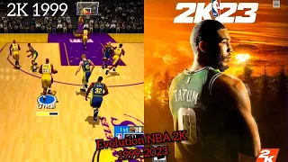 EVOLUTION NBA2K 1999-2023