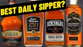 Best Budget Bourbon? Evan Williams 1783, Ezra Brooks, Very Old Barton 90, Benchmark Small Batch