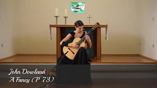 John Dowland, A Fancy (P 73), played by Judith Bunk