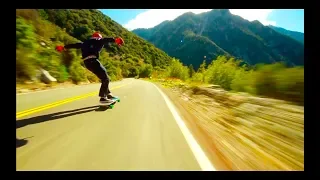 Crazy downhill longboarding by abec 11!