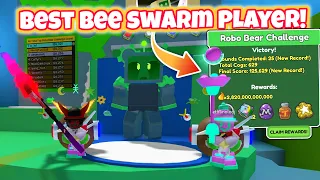 #1 Bee Swarm Simulator Player VS Best Test Realm Player