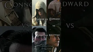 Connor vs Edward vs Shay vs Haytham - Assassin's Creed #assassinscreed