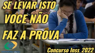 [Urgente] 🚨CEBRASPE DIVULGA O QUE NÃO PODERÁ LEVAR NO DIA DA PROVA DO INSS | Concurso Inss