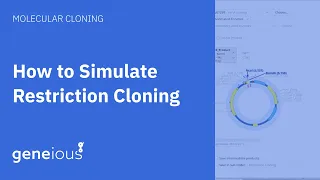 How To Simulate Restriction Cloning in Geneious Prime