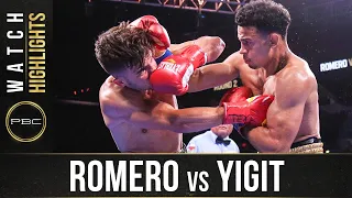 Romero vs Yigit HIGHLIGHTS: July 17, 2021 | PBC on SHOWTIME